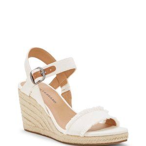 Lucky Brand Marceline Espadrille Wedge Sandal sz 9